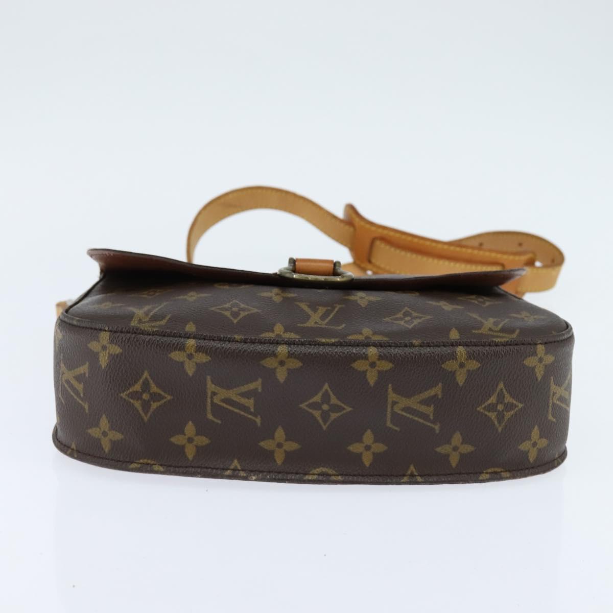 LOUIS VUITTON Monogram Saint Cloud GM Shoulder Bag M51242 LV Auth 151108