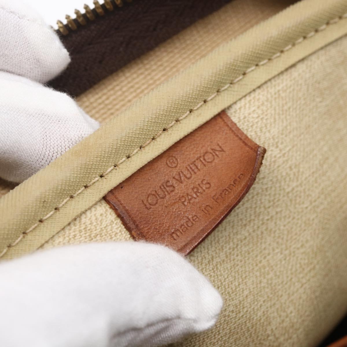 LOUIS VUITTON Monogram Deauville Hand Bag M47270 LV Auth 151113