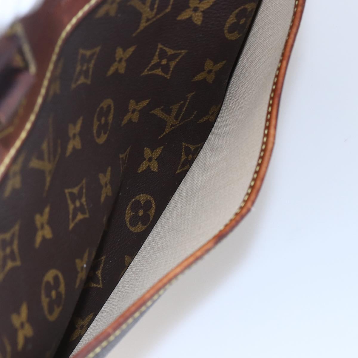 LOUIS VUITTON Monogram Deauville Hand Bag M47270 LV Auth 151113