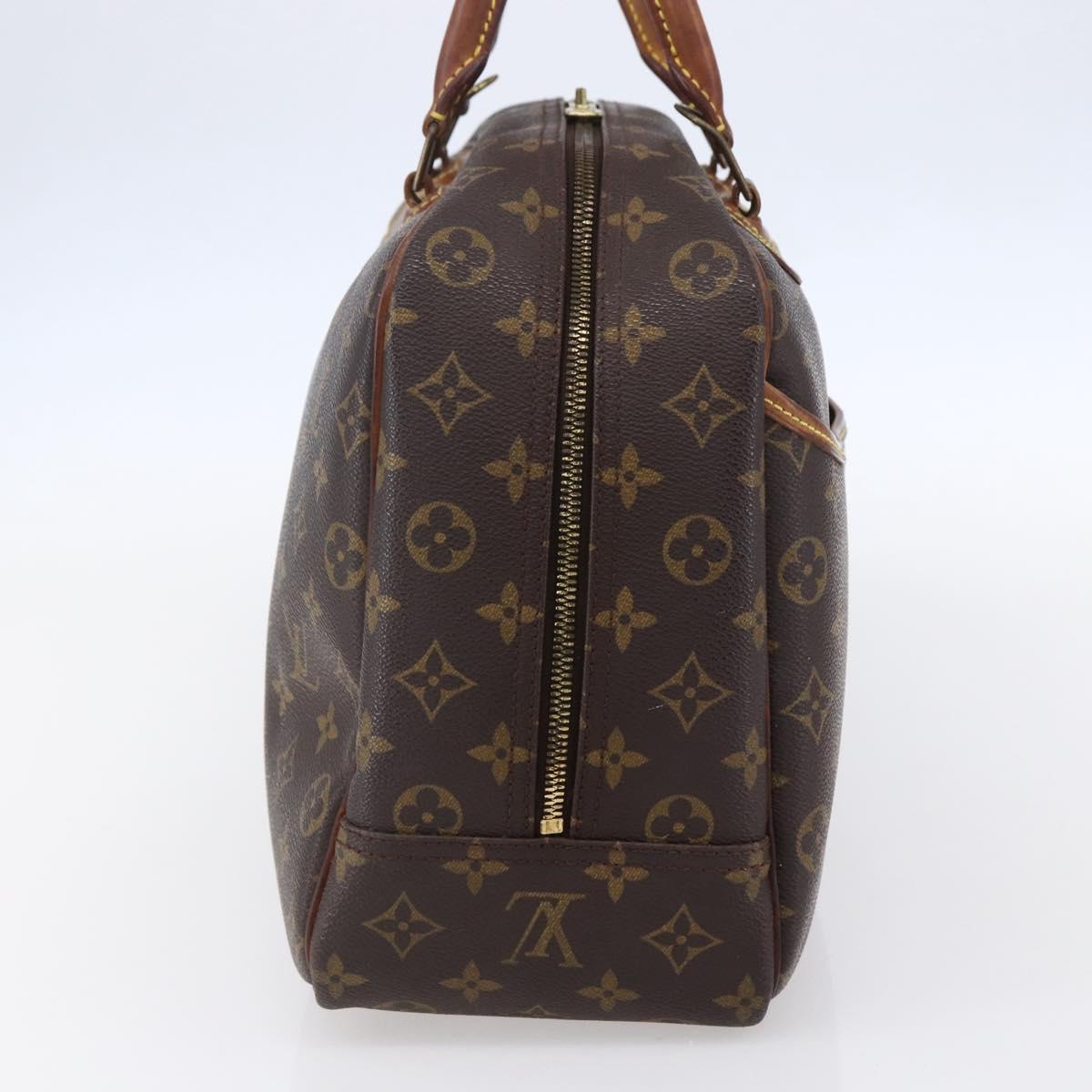 LOUIS VUITTON Monogram Deauville Hand Bag M47270 LV Auth 151113