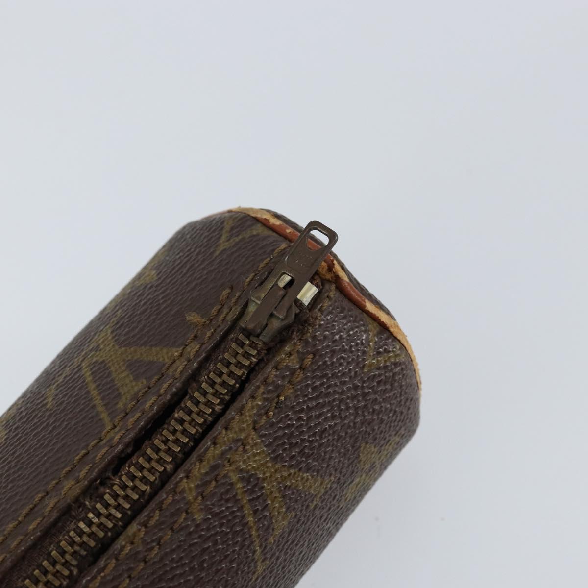 LOUIS VUITTON Monogram Papillon Pouch LV Auth 151116