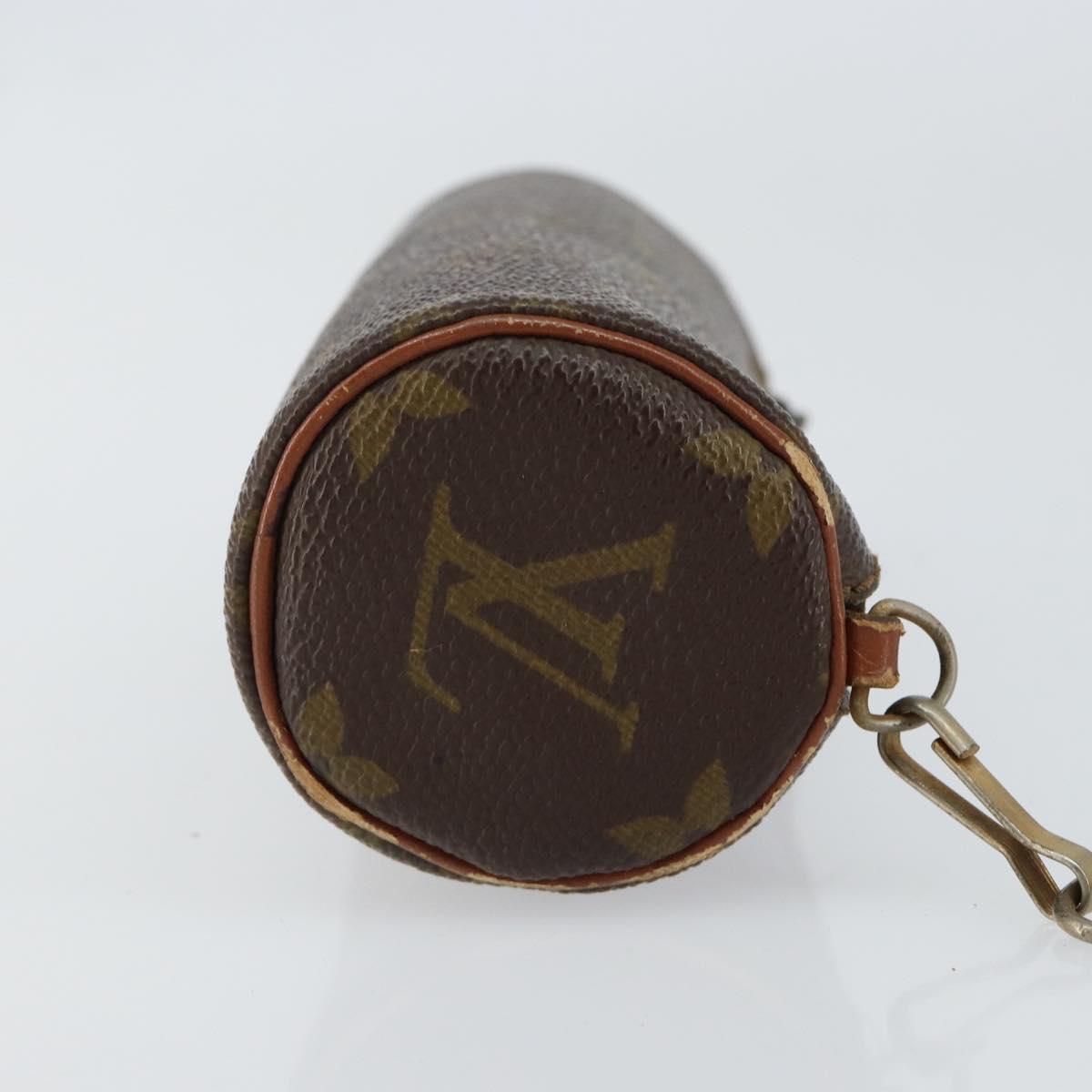 LOUIS VUITTON Monogram Papillon Pouch LV Auth 151116