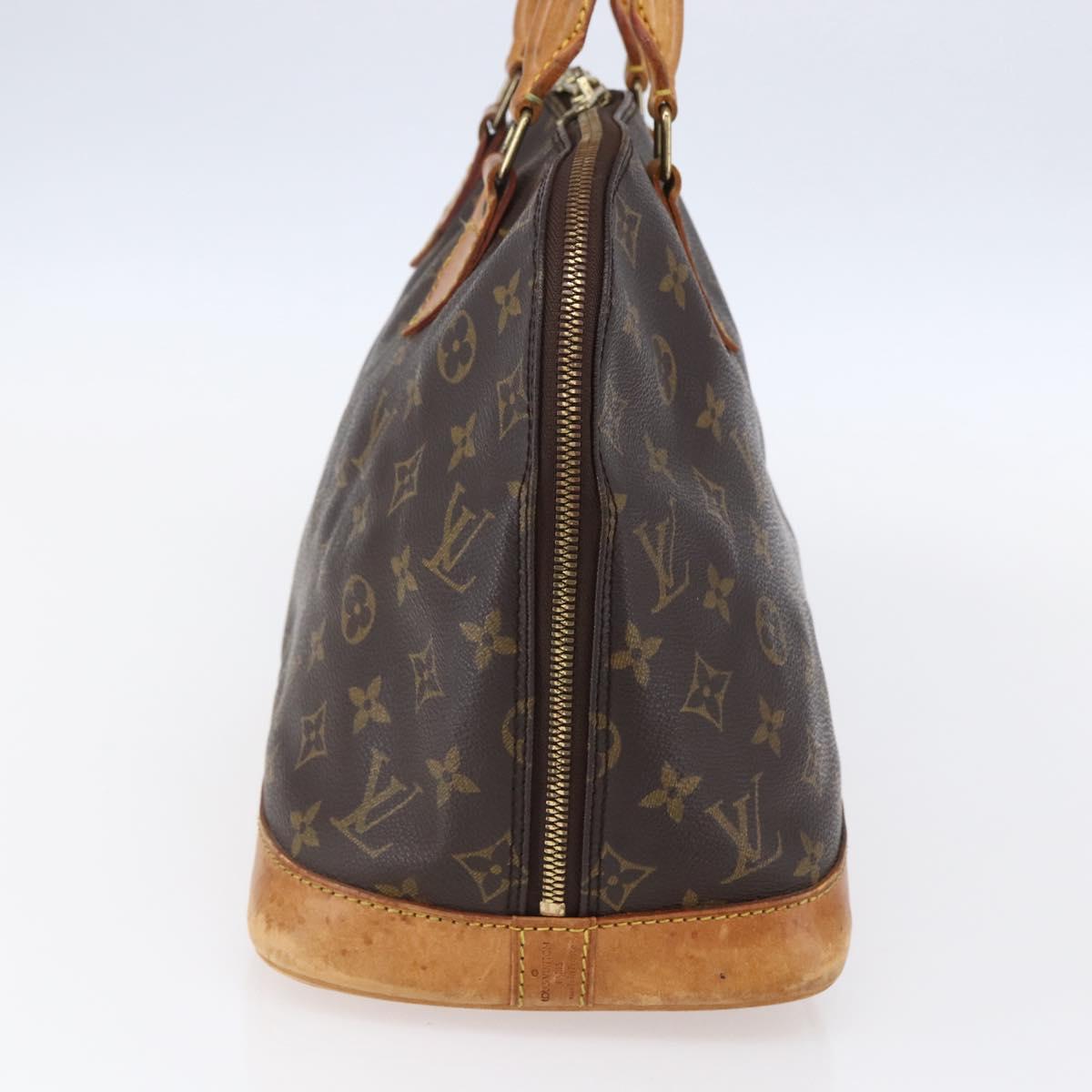 LOUIS VUITTON Monogram Alma Hand Bag M51130 LV Auth 151117