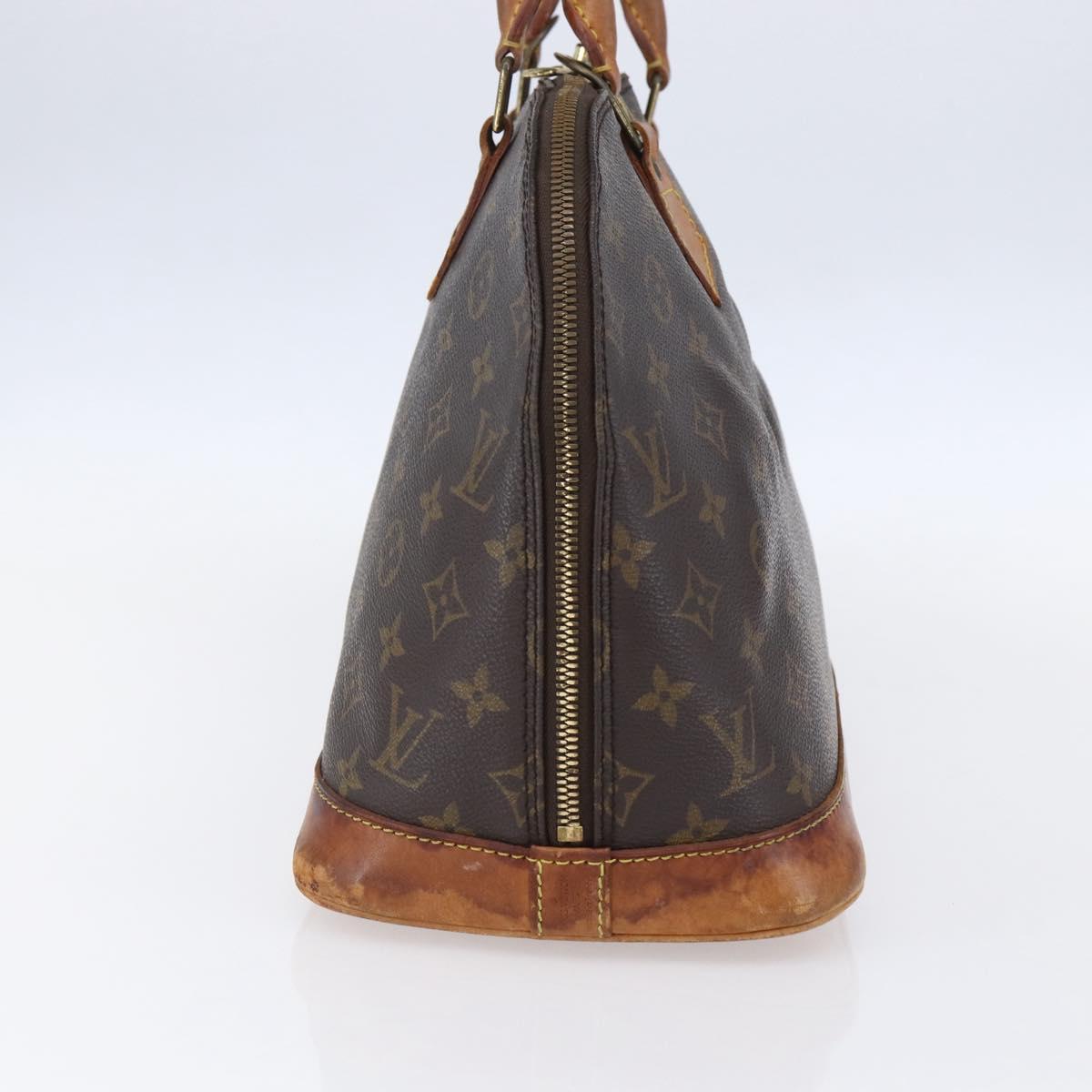 LOUIS VUITTON Monogram Alma Hand Bag M51130 LV Auth 151118