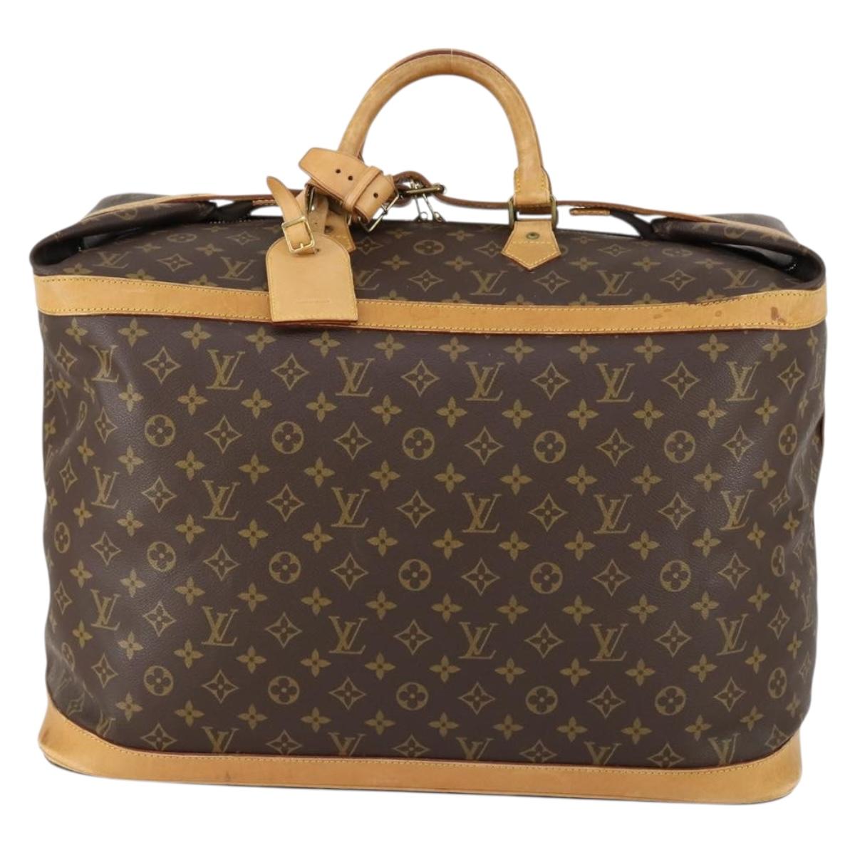 LOUIS VUITTON Monogram Cruiser Bag 50 Boston Bag M41137 LV Auth 151120