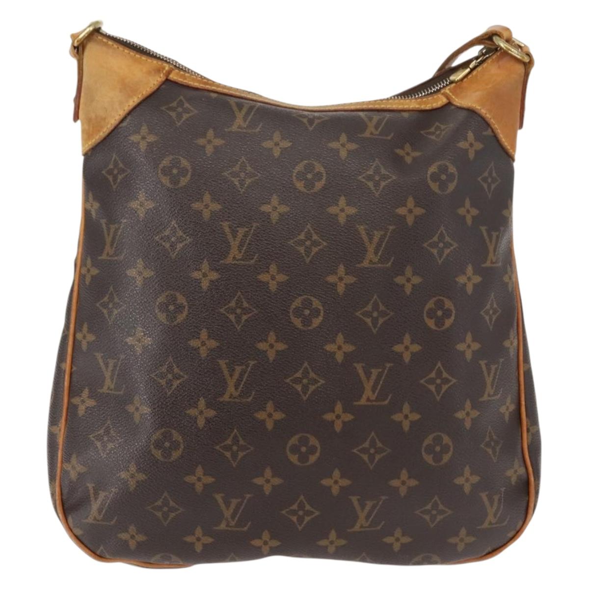 LOUIS VUITTON Monogram Odeon MM Shoulder Bag M56389 LV Auth 151122