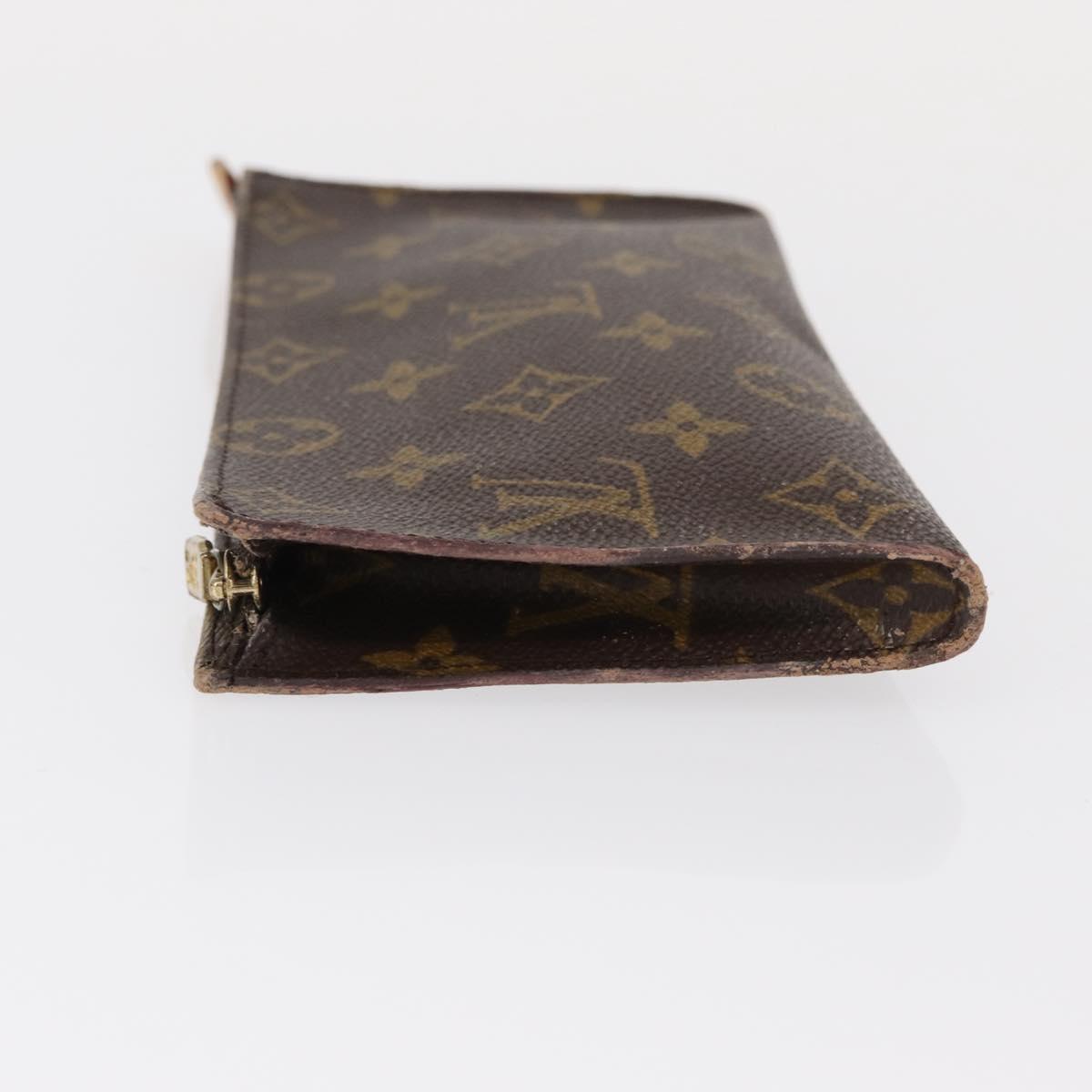 LOUIS VUITTON Monogram Bucket GM Accessory Pouch LV Auth 151126