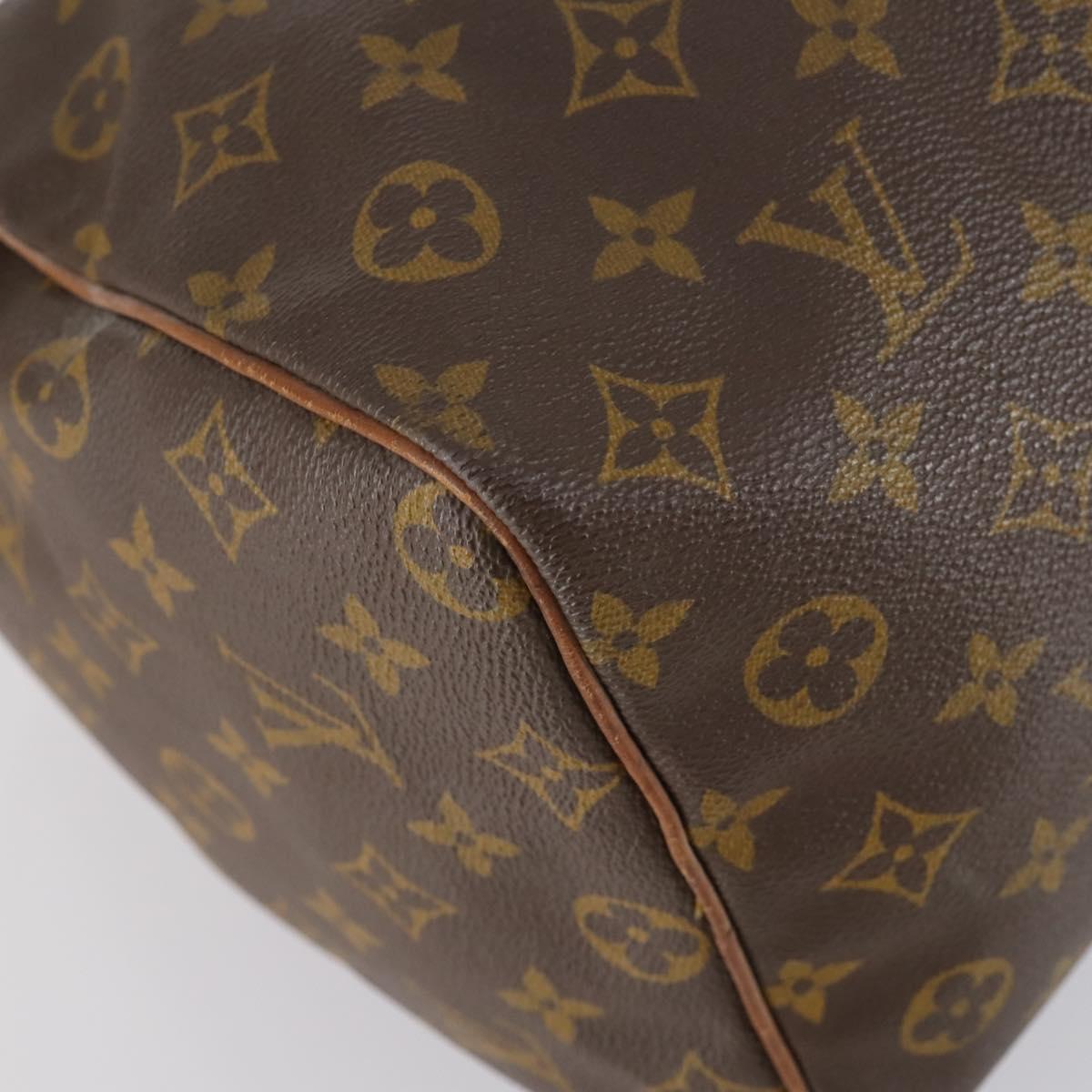 LOUIS VUITTON Monogram Speedy 35 Hand Bag M41524 LV Auth 151130