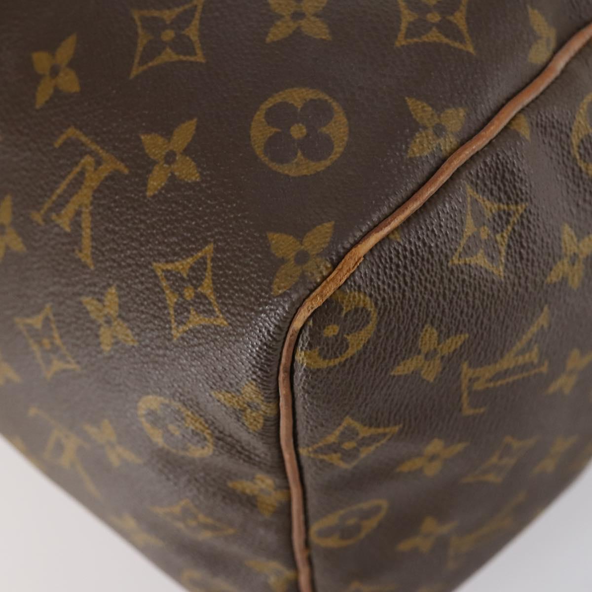 LOUIS VUITTON Monogram Speedy 35 Hand Bag M41524 LV Auth 151130