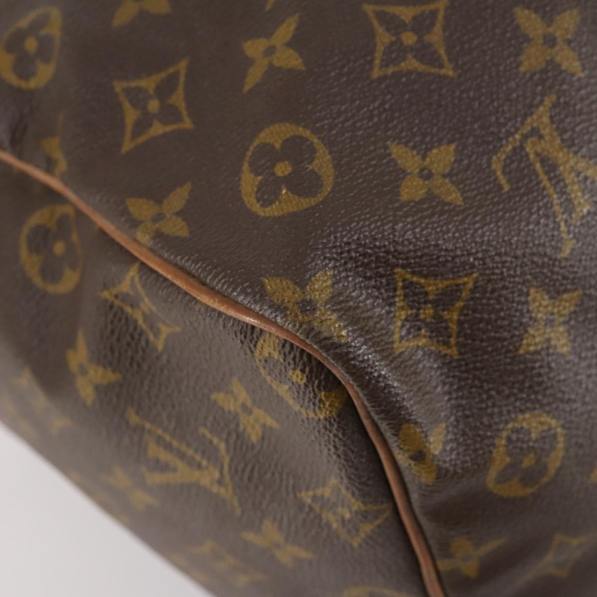 LOUIS VUITTON Monogram Speedy 35 Hand Bag M41524 LV Auth 151130