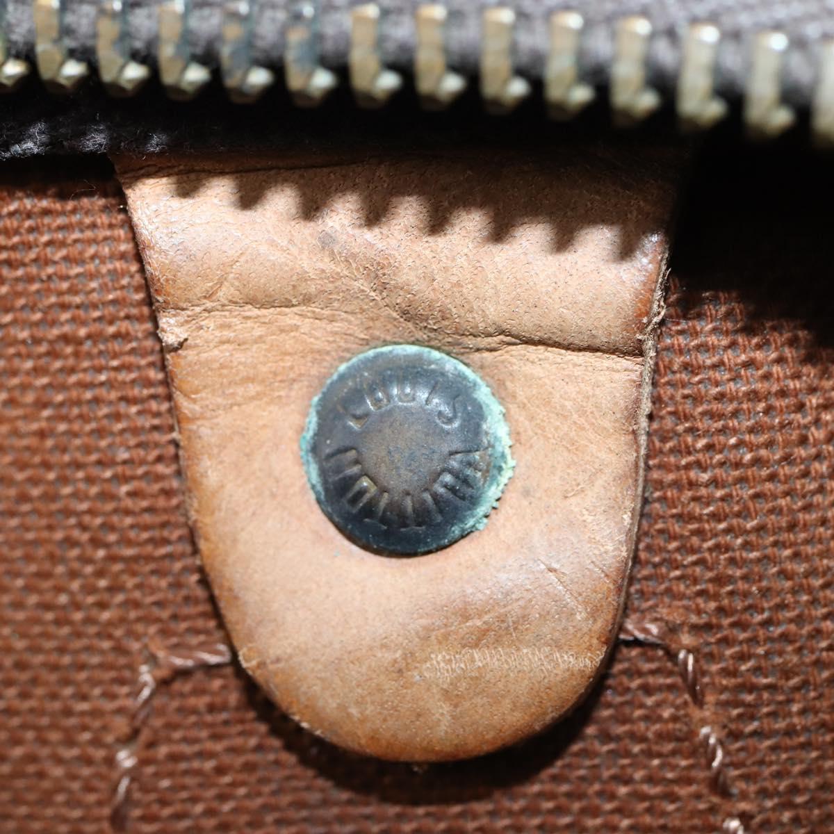 LOUIS VUITTON Monogram Speedy 35 Hand Bag M41524 LV Auth 151130