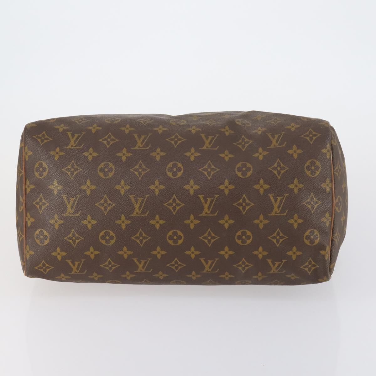 LOUIS VUITTON Monogram Speedy 35 Hand Bag M41524 LV Auth 151130