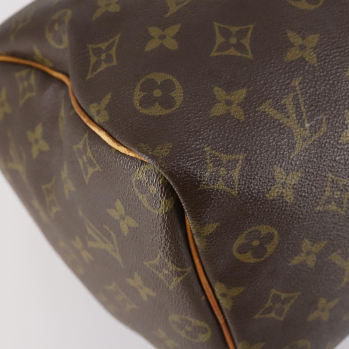 LOUIS VUITTON Monogram Speedy 35 Hand Bag M41524 LV Auth 151131