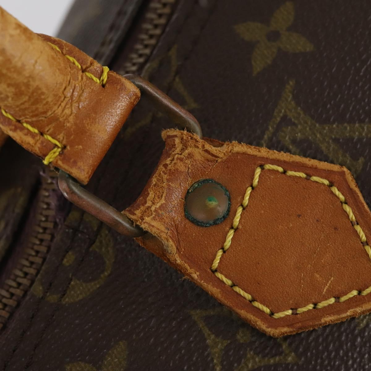 LOUIS VUITTON Monogram Speedy 35 Hand Bag M41524 LV Auth 151131