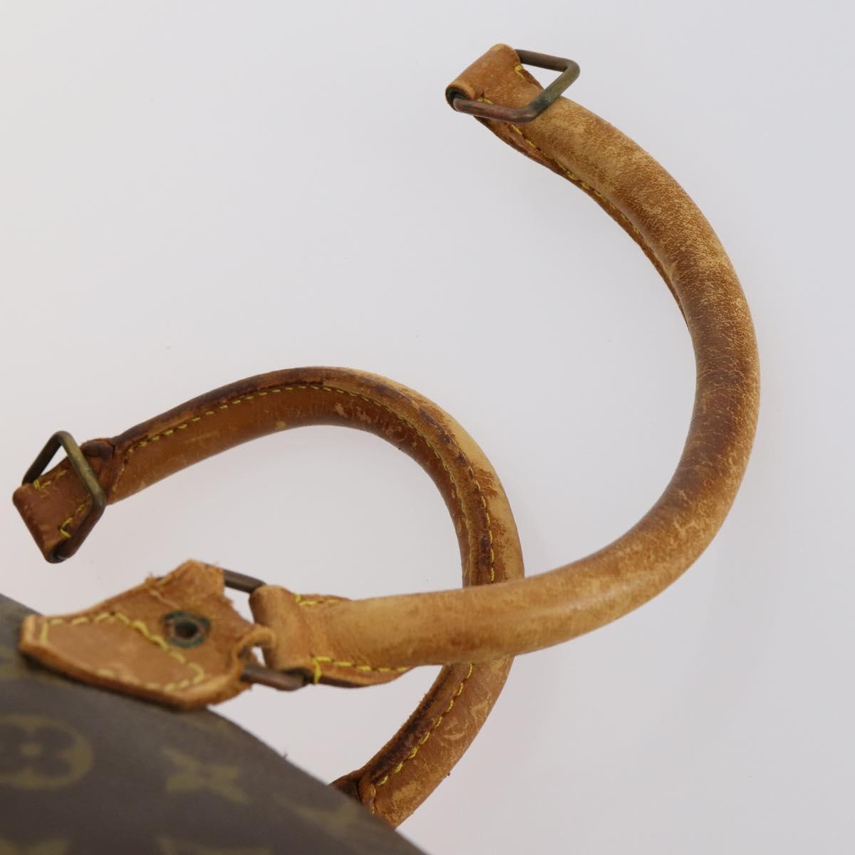 LOUIS VUITTON Monogram Speedy 35 Hand Bag M41524 LV Auth 151131