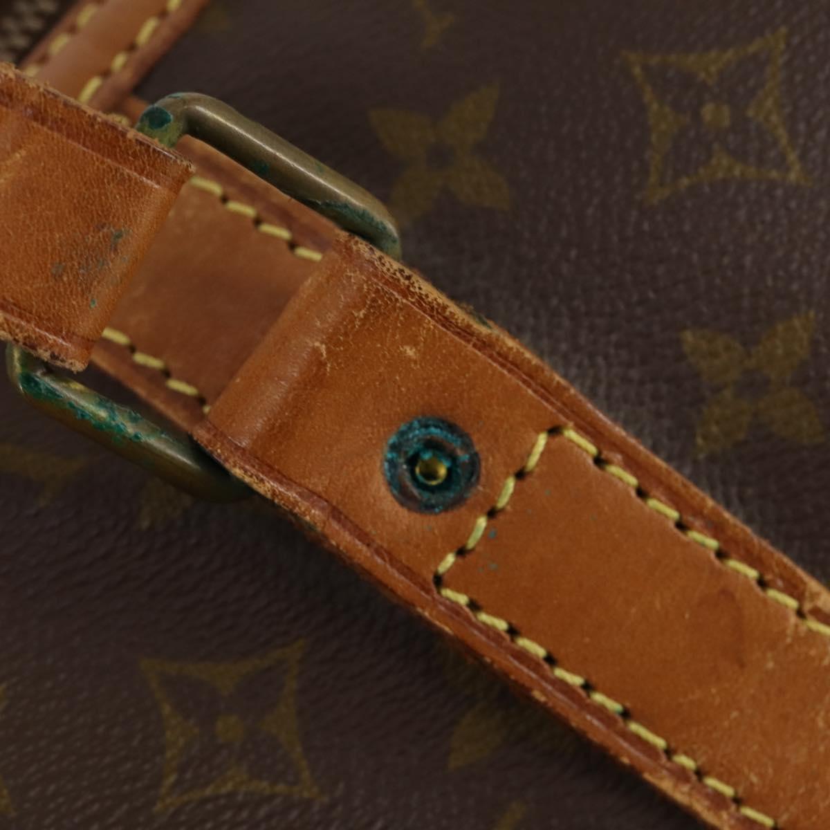 LOUIS VUITTON Monogram Sac Souple 45 Boston Bag M41624 LV Auth 151132