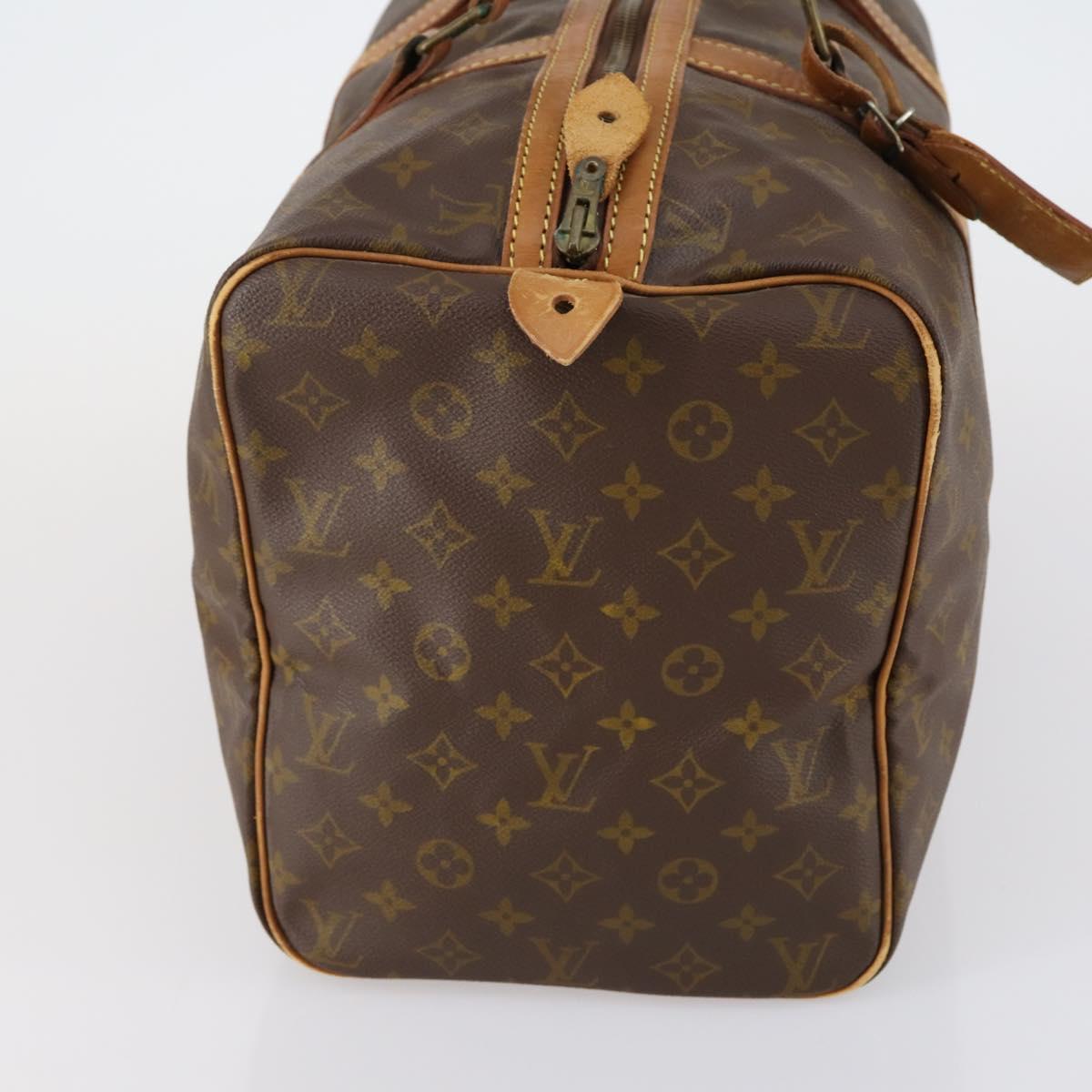 LOUIS VUITTON Monogram Sac Souple 45 Boston Bag M41624 LV Auth 151132