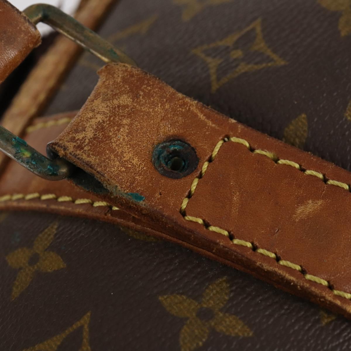 LOUIS VUITTON Monogram Sac Souple 45 Boston Bag M41624 LV Auth 151133