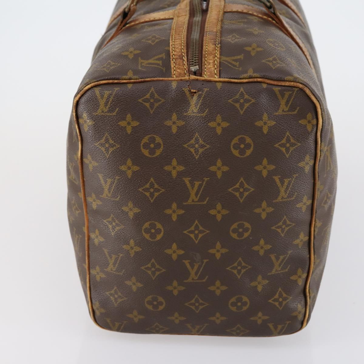 LOUIS VUITTON Monogram Sac Souple 45 Boston Bag M41624 LV Auth 151133