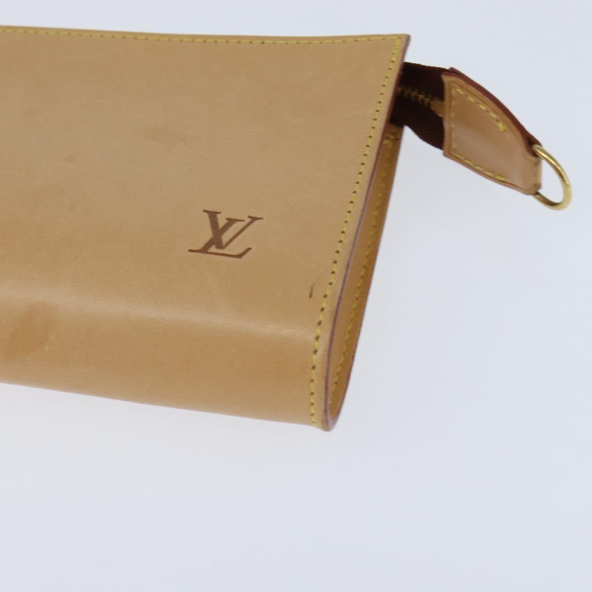 LOUIS VUITTON Nomad Male Ventiem Pouch 20th Anniversary Beige M99070 Auth 151149