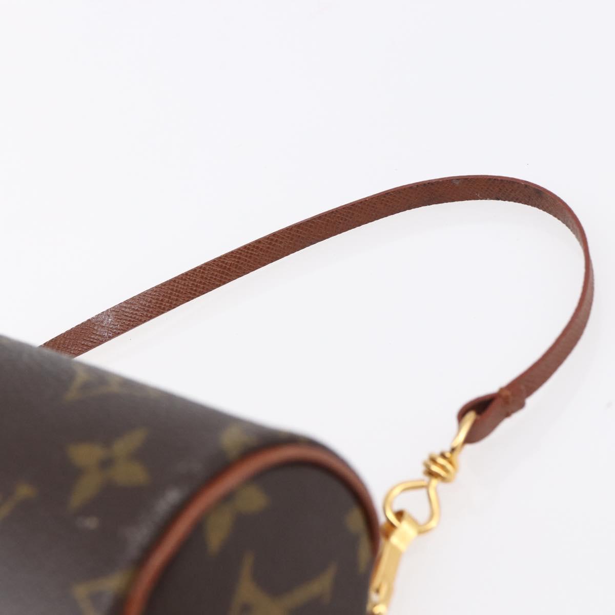LOUIS VUITTON Monogram Papillon Pouch LV Auth 151150