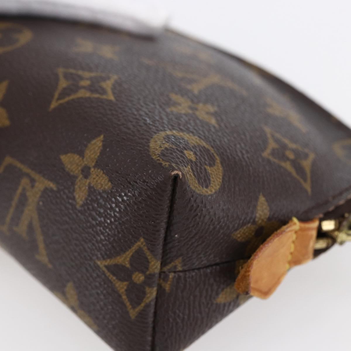LOUIS VUITTON Monogram Pochette Cosmetic PM Pouch M43998 LV Auth 151154
