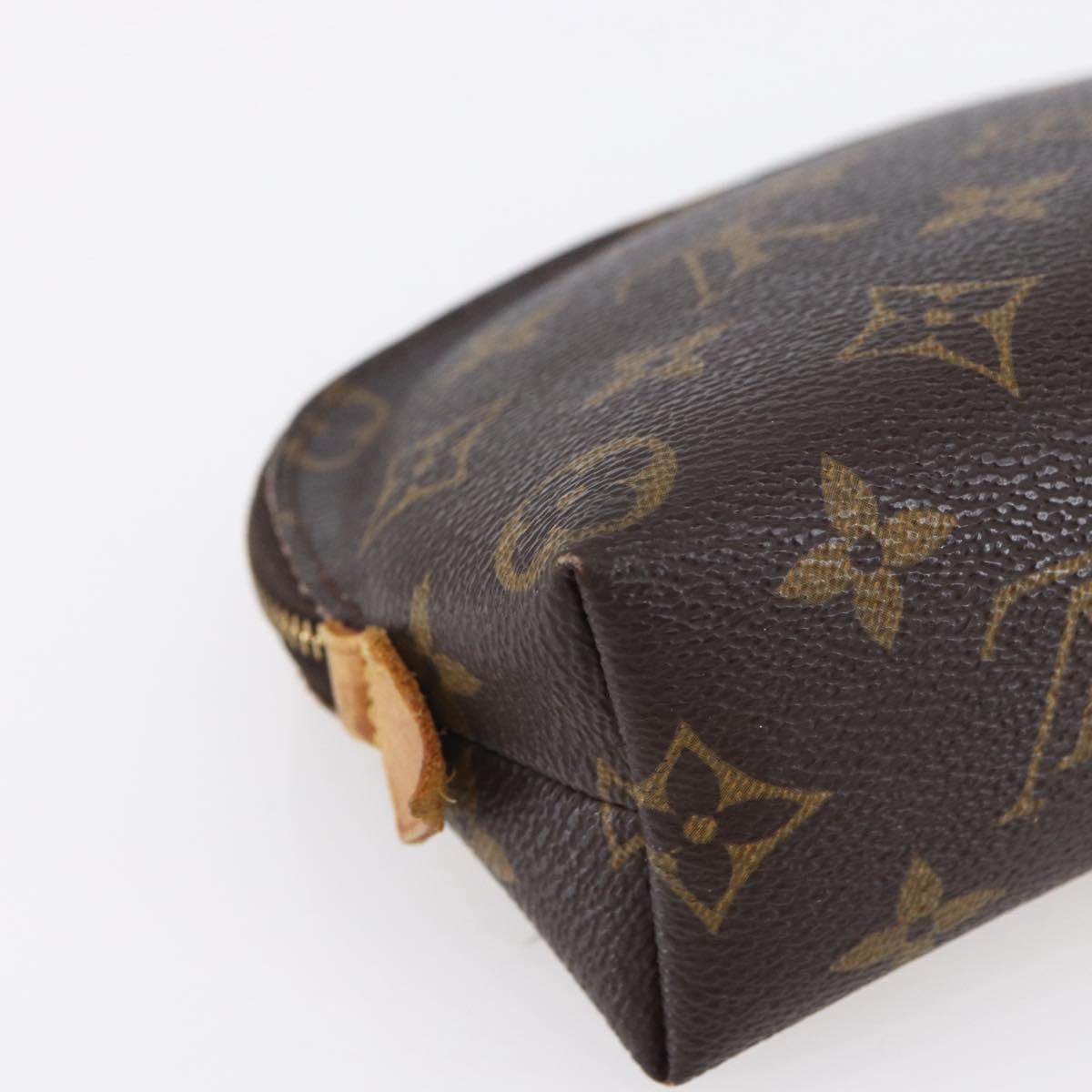 LOUIS VUITTON Monogram Pochette Cosmetic PM Pouch M43998 LV Auth 151154