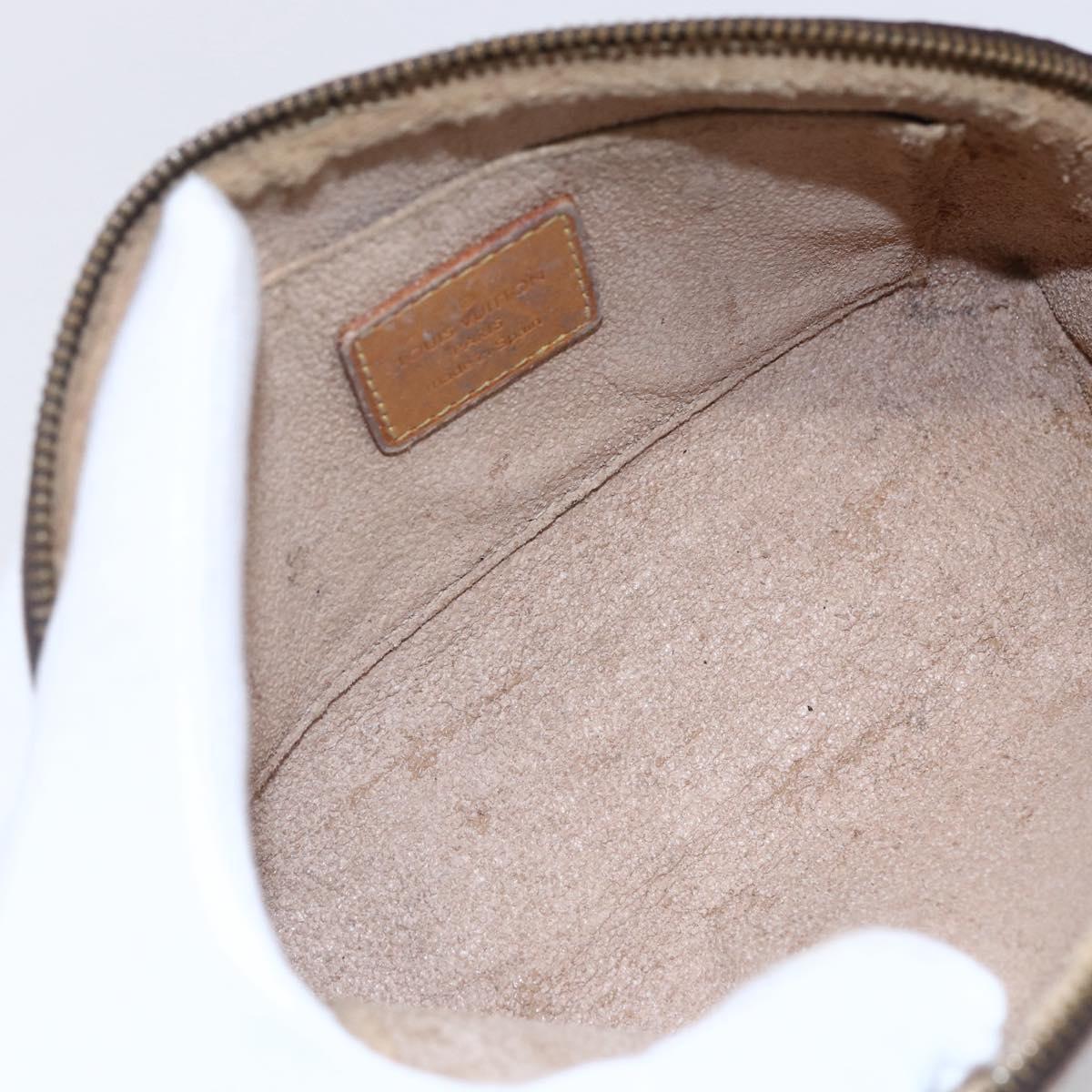 LOUIS VUITTON Monogram Pochette Cosmetic PM Pouch M43998 LV Auth 151154