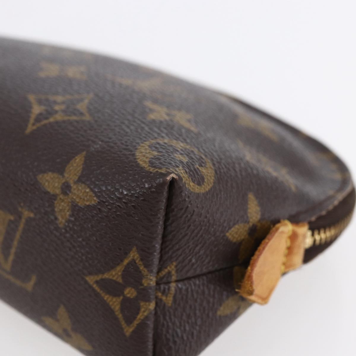 LOUIS VUITTON Monogram Pochette Cosmetic PM Pouch M43998 LV Auth 151154