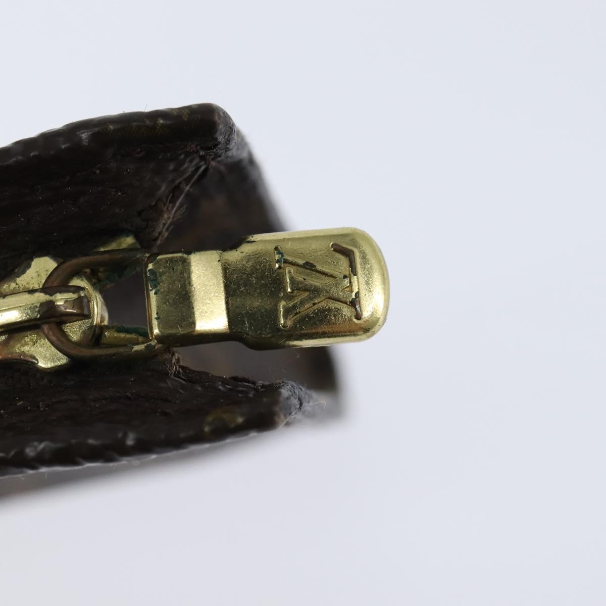 LOUIS VUITTON Monogram Bucket PM Accessory Pouch LV Auth 151160