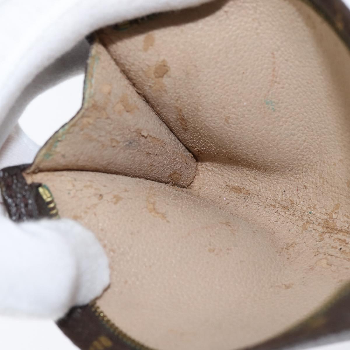 LOUIS VUITTON Monogram Bucket PM Accessory Pouch LV Auth 151160