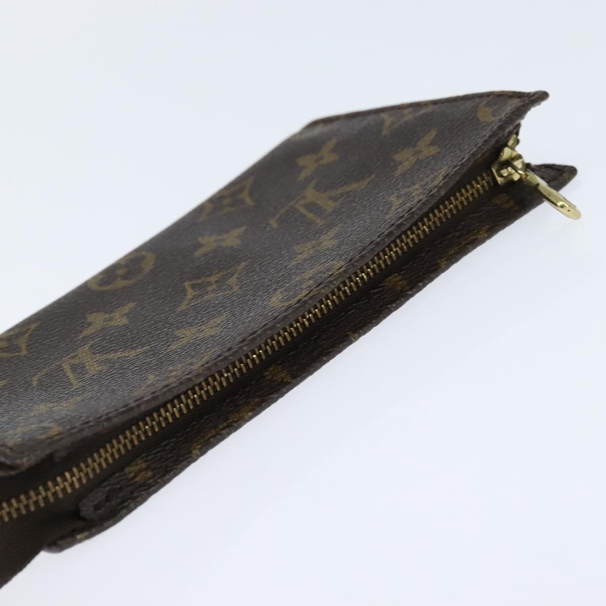 LOUIS VUITTON Monogram Bucket PM Accessory Pouch LV Auth 151160