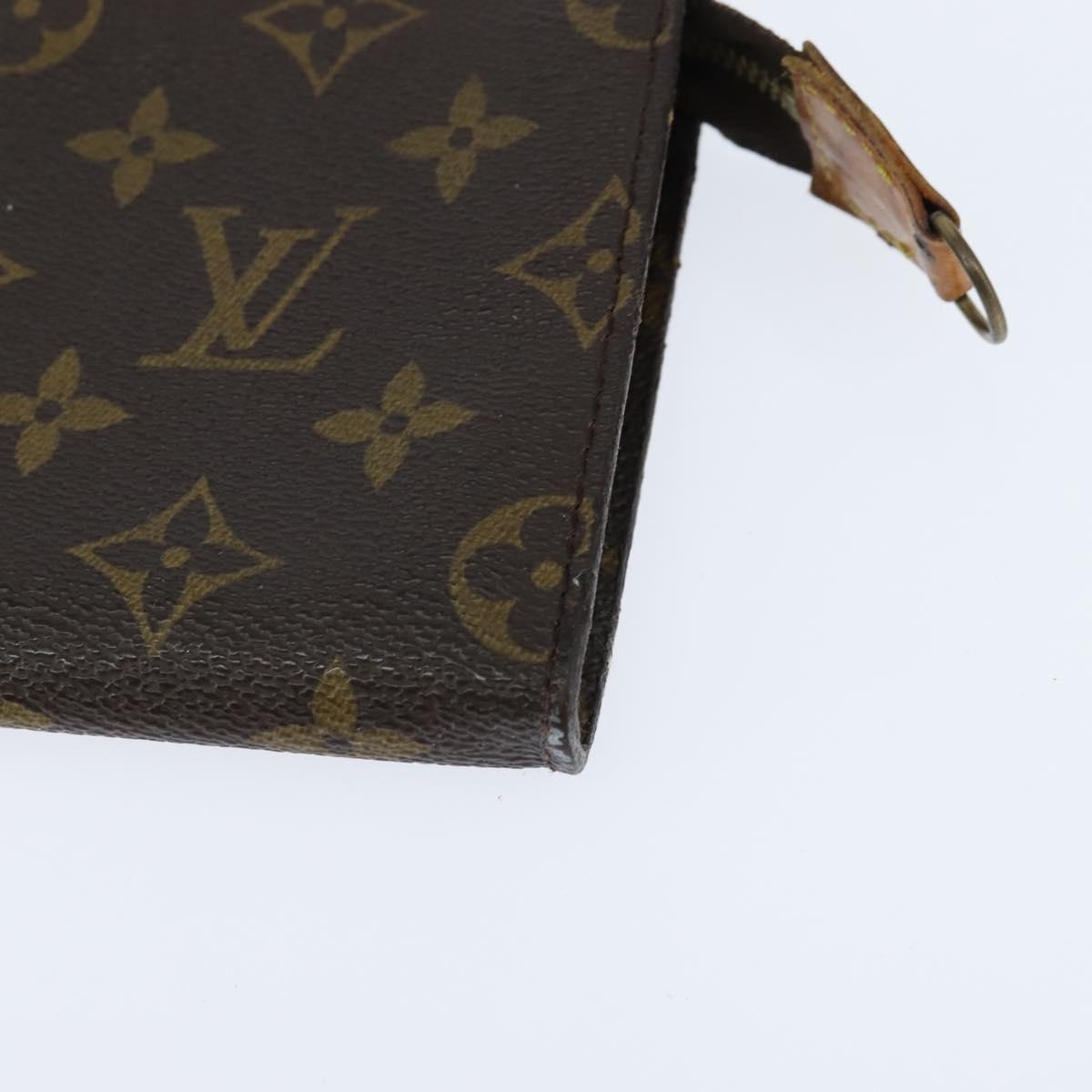 LOUIS VUITTON Monogram Bucket PM Accessory Pouch LV Auth 151160