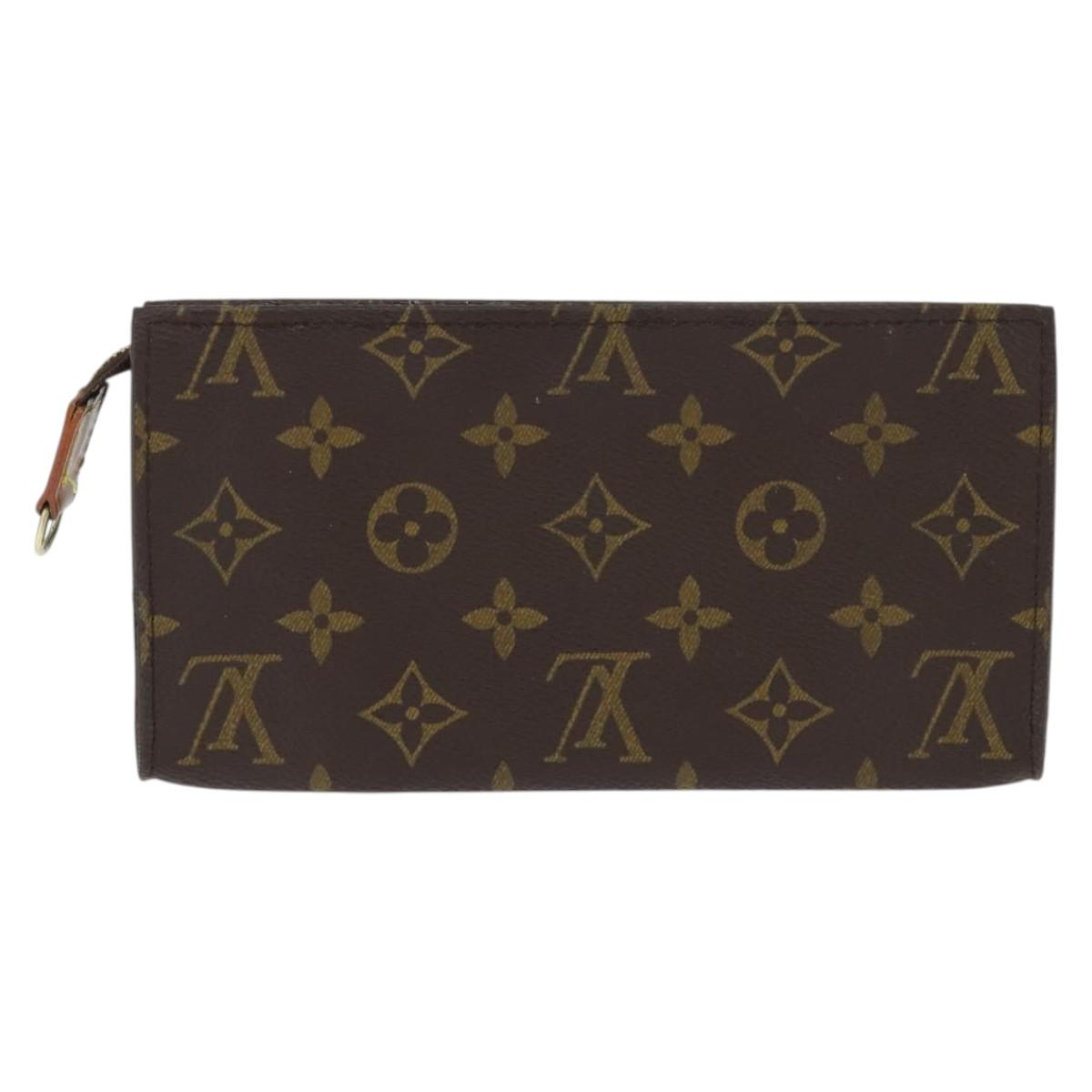 LOUIS VUITTON Monogram Bucket GM Accessory Pouch LV Auth 151162