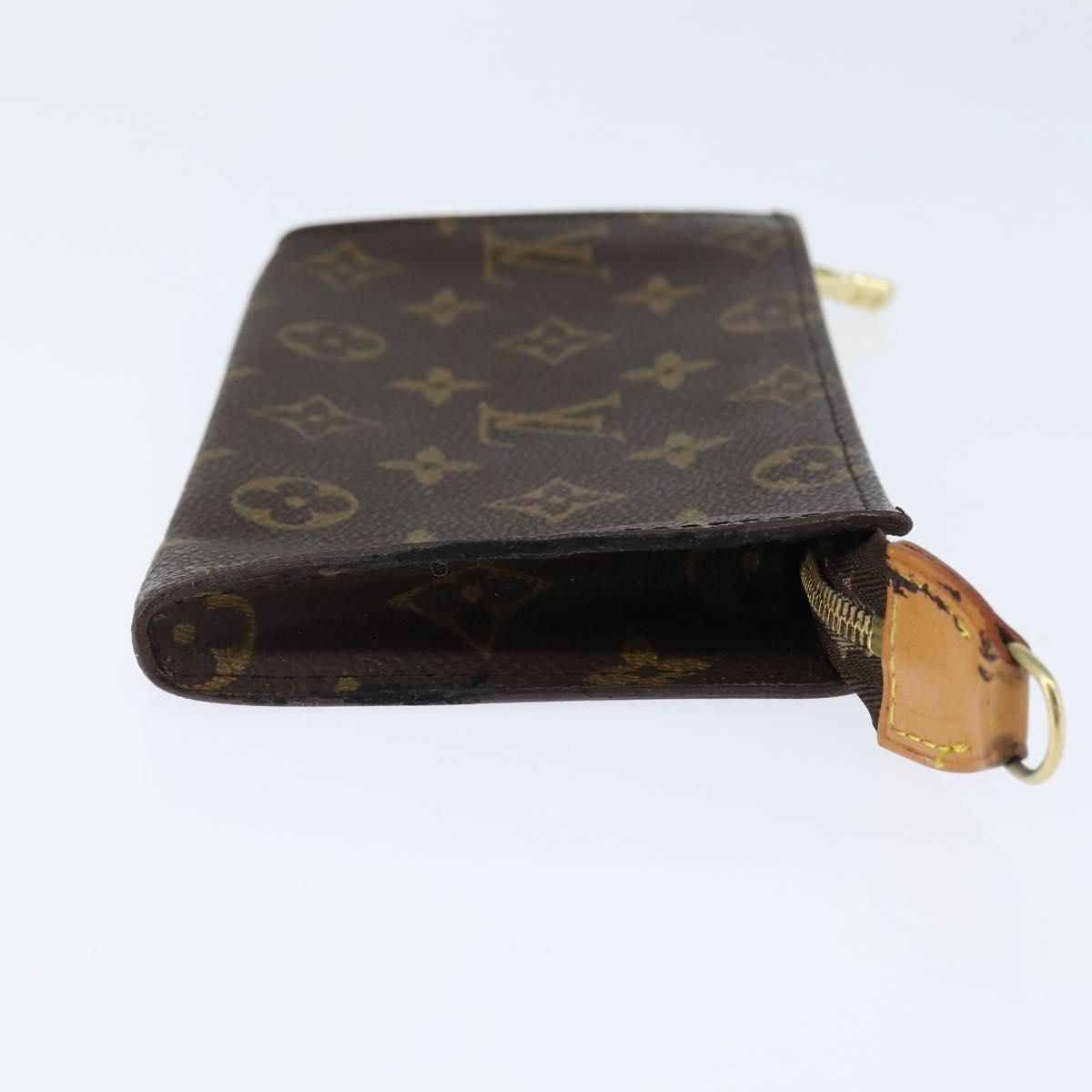 LOUIS VUITTON Monogram Bucket GM Accessory Pouch LV Auth 151162