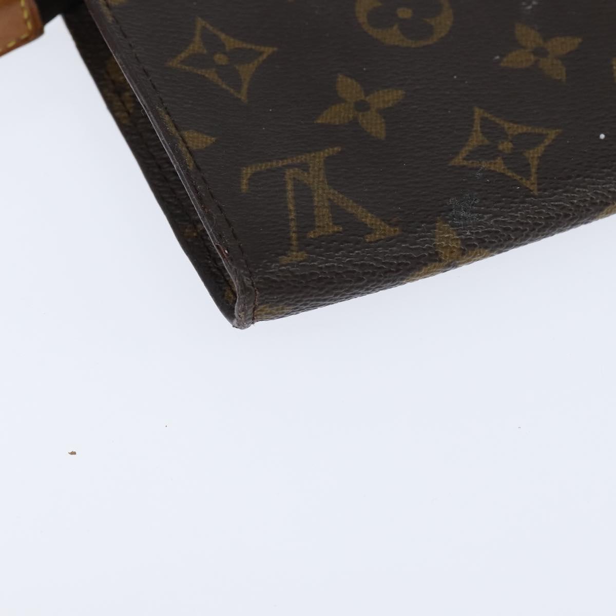 LOUIS VUITTON Monogram Bucket GM Accessory Pouch LV Auth 151163
