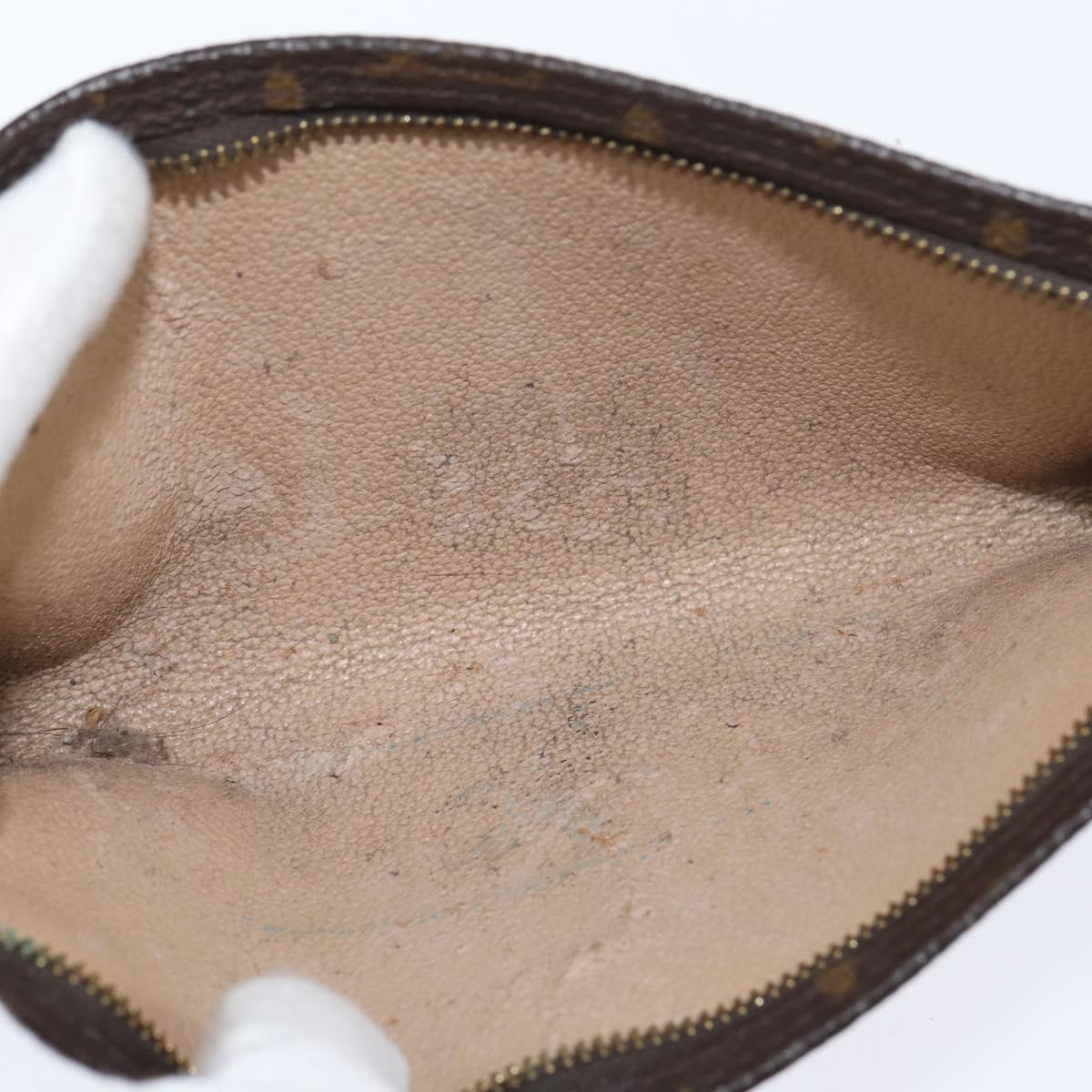 LOUIS VUITTON Monogram Bucket GM Accessory Pouch LV Auth 151163