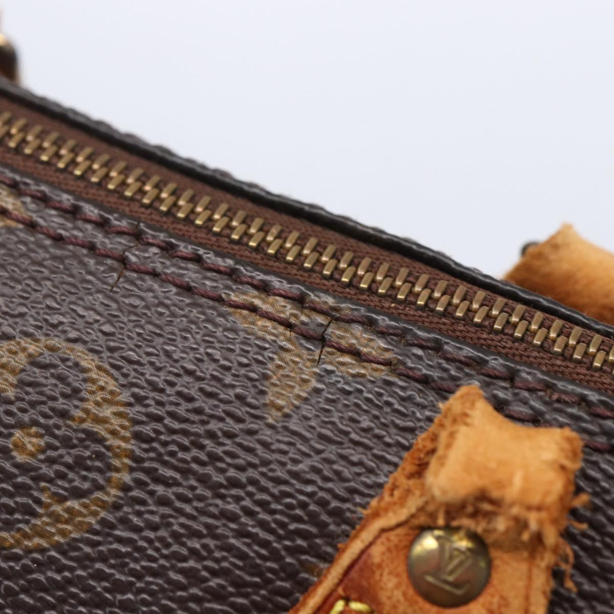 LOUIS VUITTON Monogram Mini Speedy Hand Bag M41534 LV Auth 151165