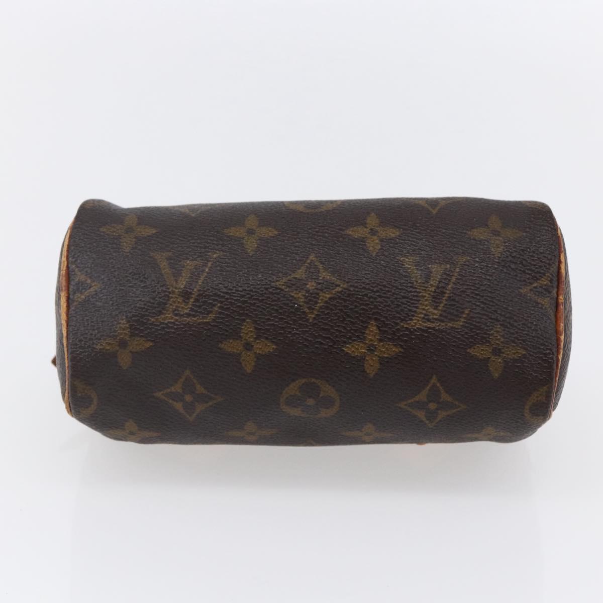 LOUIS VUITTON Monogram Mini Speedy Hand Bag M41534 LV Auth 151165