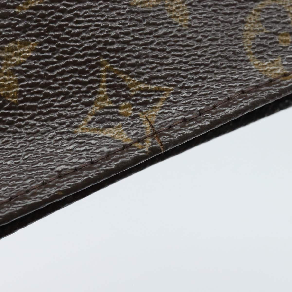 LOUIS VUITTON Monogram Poche Toilette 19 Pouch M47544 LV Auth 151166