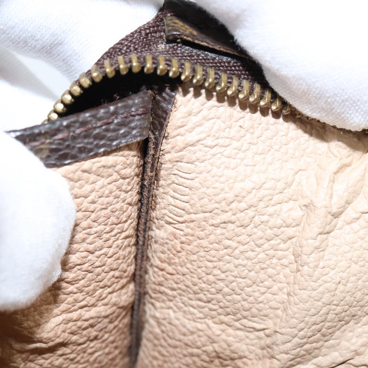 LOUIS VUITTON Monogram Poche Toilette 19 Pouch M47544 LV Auth 151166