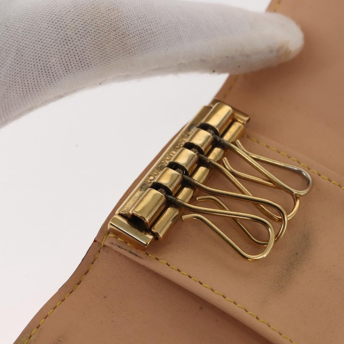 LOUIS VUITTON Monogram Multicolor Multicles 4 Key Case White M93731 Auth 151171