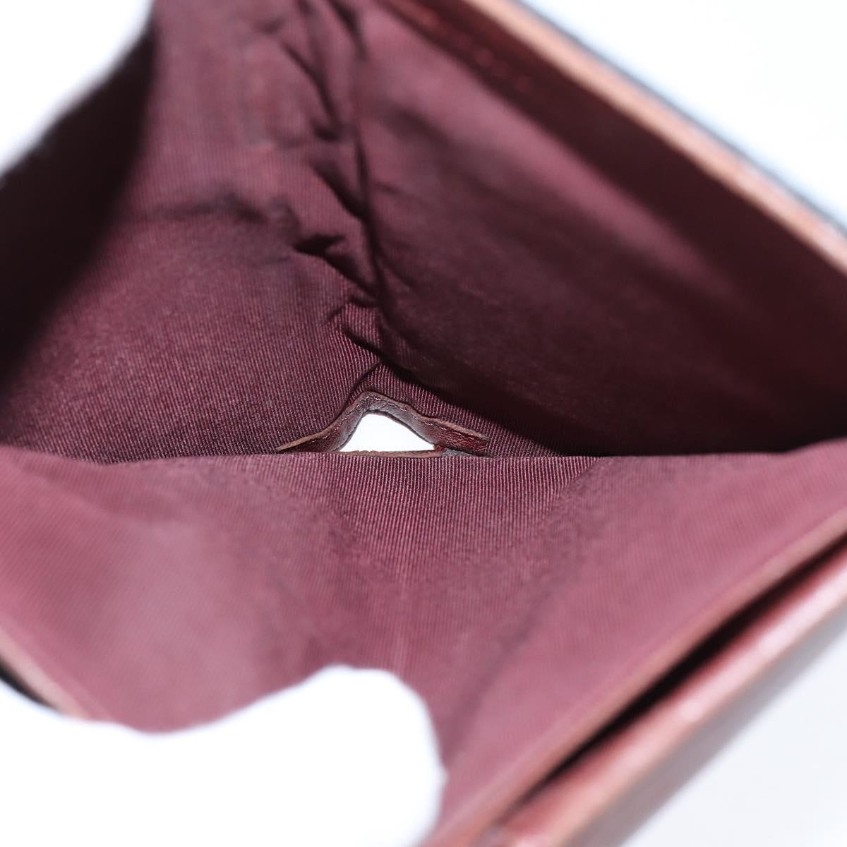 CHANEL Matelasse Long Wallet Lamb Skin Black Silver CC Auth 151173