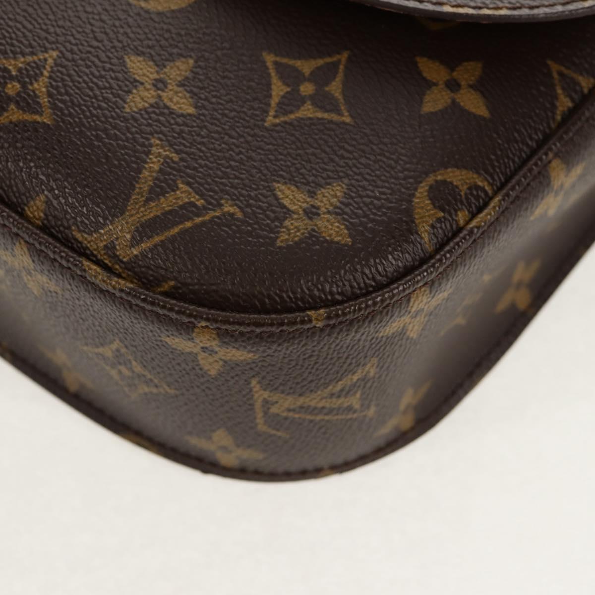 LOUIS VUITTON Monogram Saint Cloud GM Shoulder Bag M51242 LV Auth 151174V