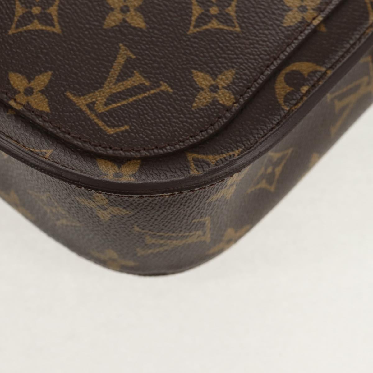 LOUIS VUITTON Monogram Saint Cloud GM Shoulder Bag M51242 LV Auth 151174V