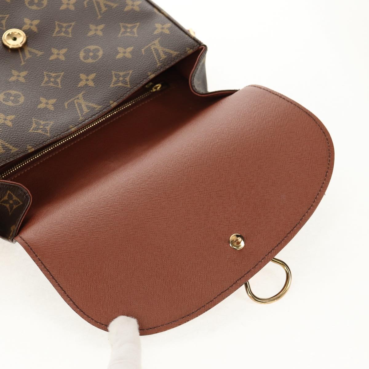 LOUIS VUITTON Monogram Saint Cloud GM Shoulder Bag M51242 LV Auth 151174V