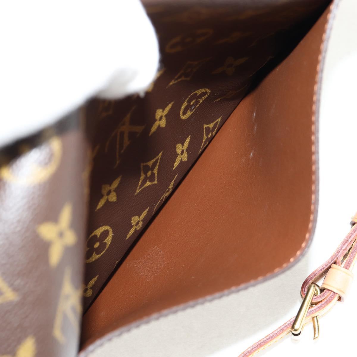 LOUIS VUITTON Monogram Saint Cloud GM Shoulder Bag M51242 LV Auth 151174V