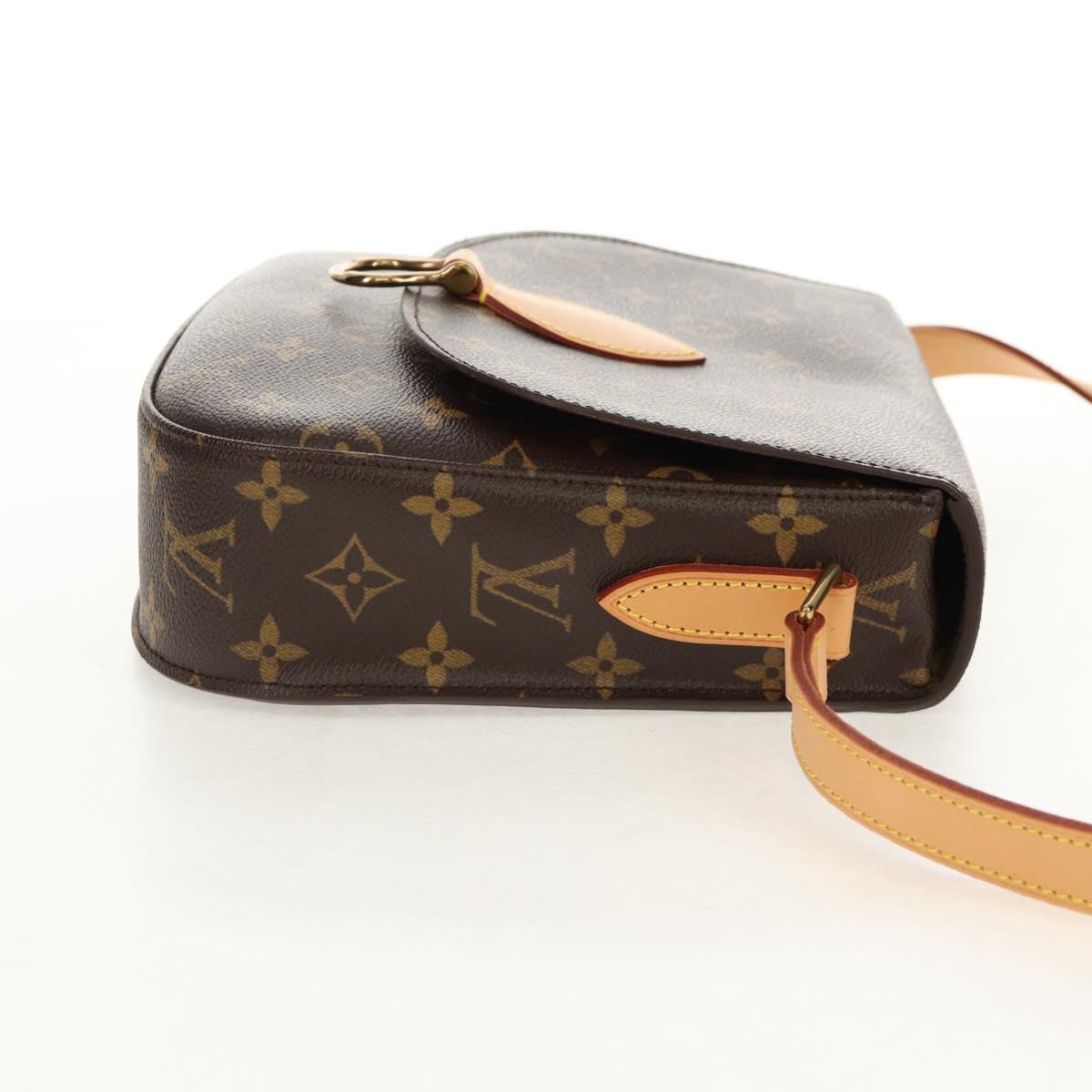 LOUIS VUITTON Monogram Saint Cloud GM Shoulder Bag M51242 LV Auth 151174V
