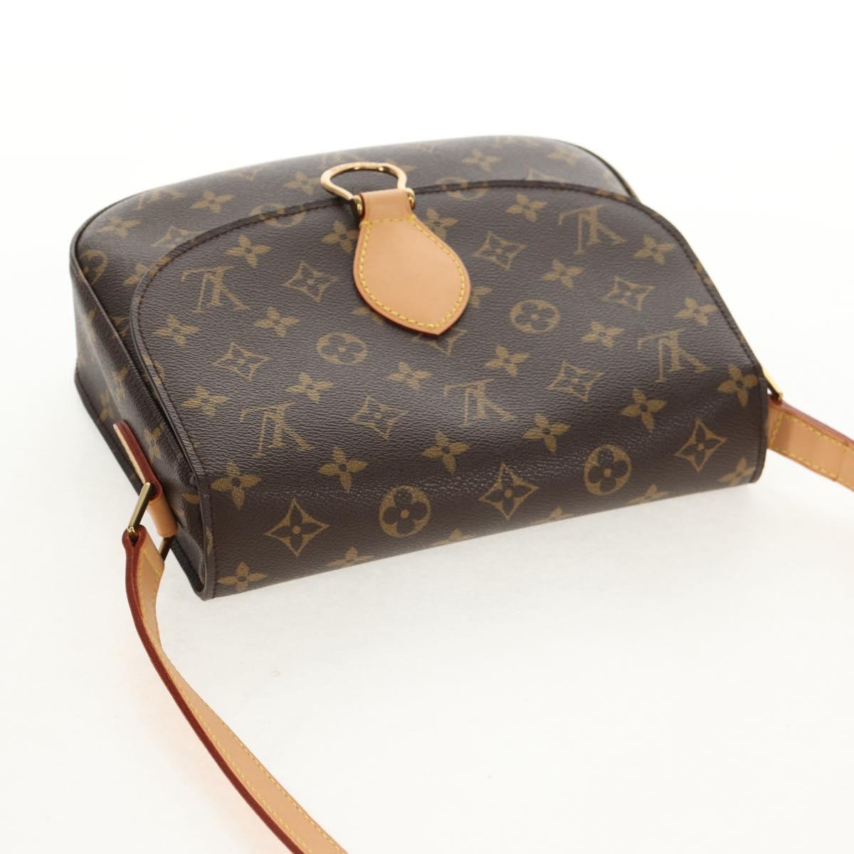 LOUIS VUITTON Monogram Saint Cloud GM Shoulder Bag M51242 LV Auth 151174V