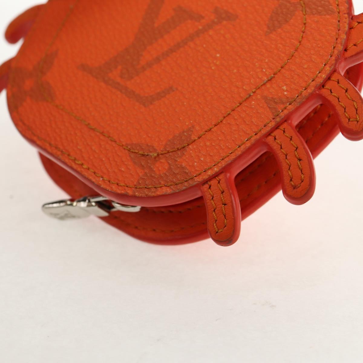 LOUIS VUITTON Monogram Bag Charm LV Club Bag Charm Orange M01929 LV Auth 151182M